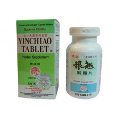 Yin Chiao Tablet (Yin Qiao Jie Du Pian) Yin Chiao Chieh Tu Pien) 120 Tablets 